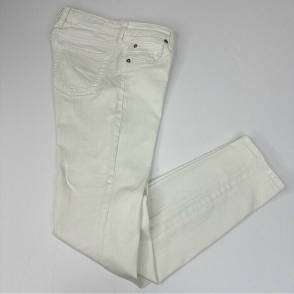Kut From The Kloth‎ Women’s Off-White Sienna Mid-Rise Skinny Jeans 4/W30/L31.5 - Picture 3 of 14